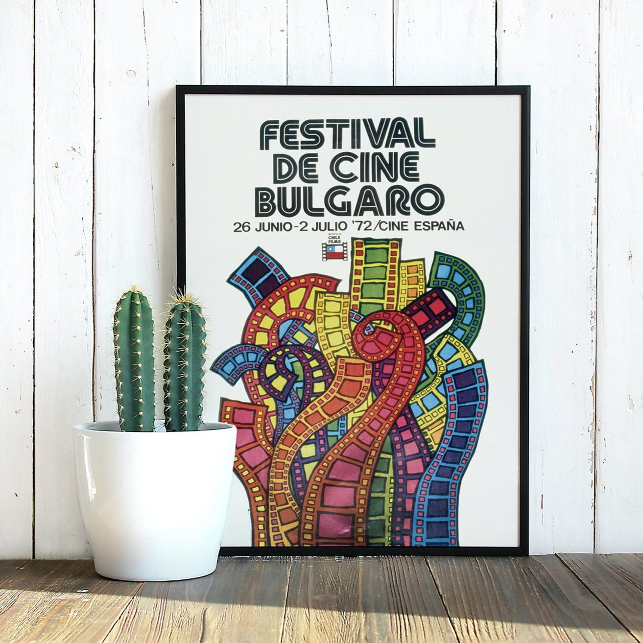 Afiche Enmarcado "Festival de Cine Búlgaro"