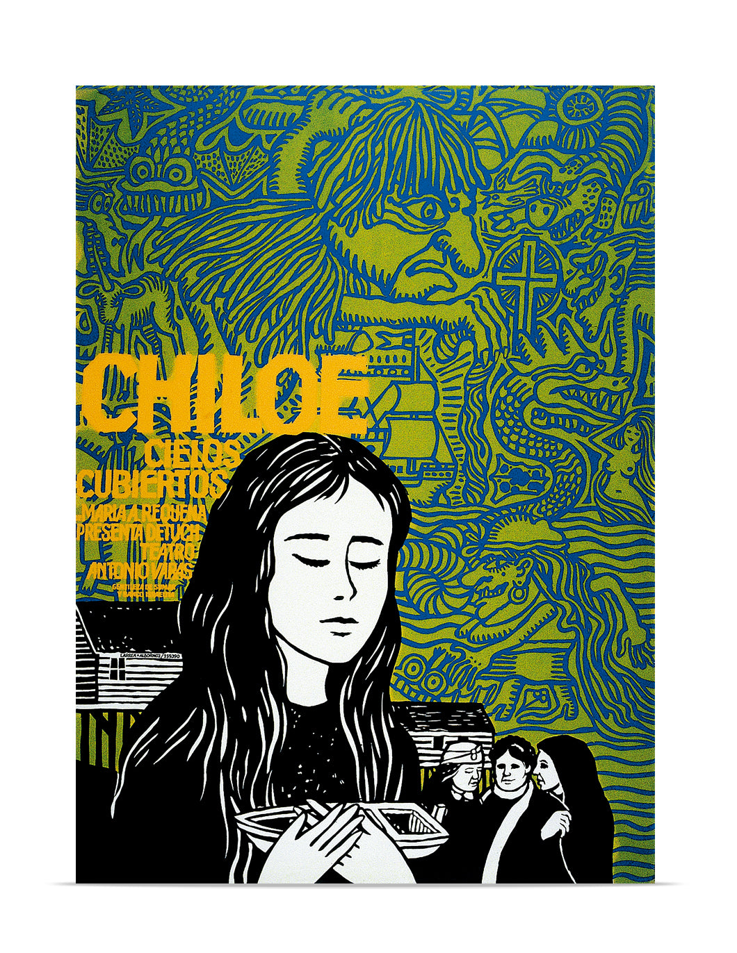 Afiche "Chiloé cielos cubiertos"