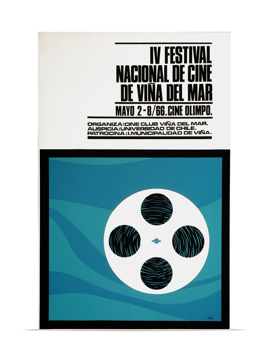 Afiche Enmarcado "4º Festival Nacional de Cine de Viña del Mar"