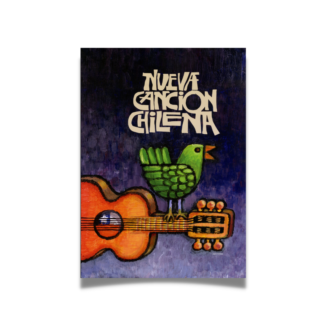 Afiche  "Nueva Canción Chilena"